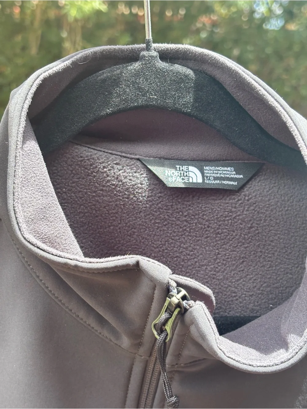 The North Face Men’s Black Soft Shell Fleece-Lined Jacket | Large | Excellent Co